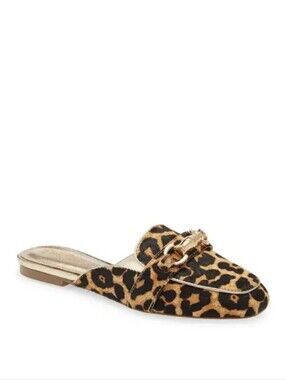 Lilly Pulitzer Andi Genuine Calf Hair Leather Mule Sandals
